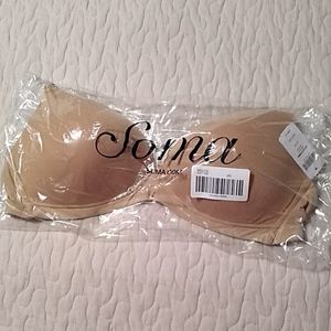 Soma Wireless Soft Tan 34C Bra